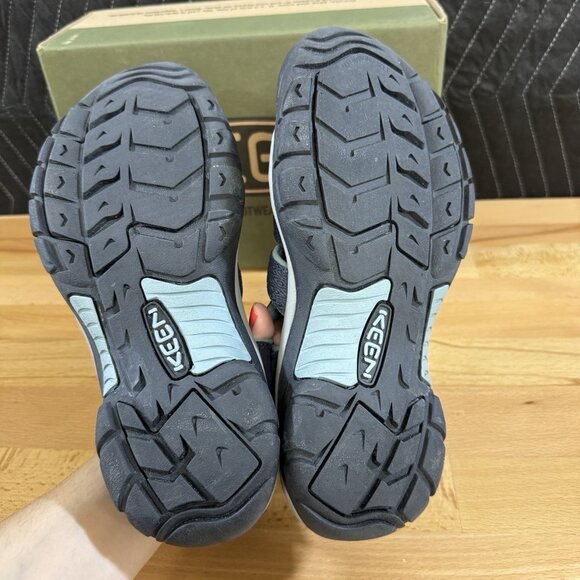 Keen Newport H2 Waterproof Sandals size 9 Women's Navy/Smoke Blue Fisherman - Picture 14 of 14